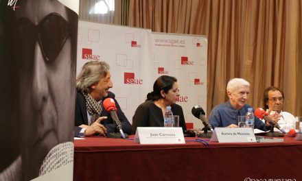 Balbino Gutiérrez presentó “Enrique Morente. La voz libre”.