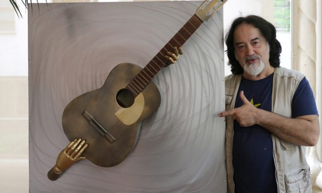 José Luís Campuzano «Sherpa» músico y escultor…