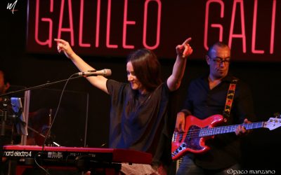 Guadi Galego cerró la gira de »O Mundo Está Parado» en la sala Galileo