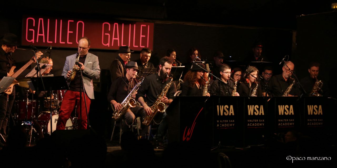 La WSA Big Band presenta su primer disco en la Sala Galileo de Madrid.