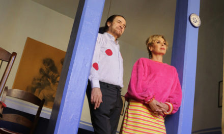 Agatha Ruiz de la Prada se traslada al Teatro de la Latina para acompañar a Tito Losada en el espectáculo “Mucho Arte, un flamenco diferente”.