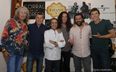 José Mercé y Tomatito presentan ‘De verdad’ en el Corral de la Morería de Madrid.