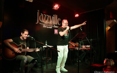 Gran noche con Pedro Reinares en el Jazzville de Madrid.