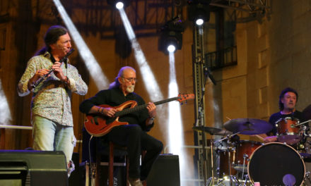 Jorge Pardo, Carles Benavent, Tino di Geraldo en el Estival Cuenca.